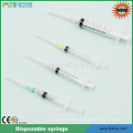 disposable plastic lure lock syringe